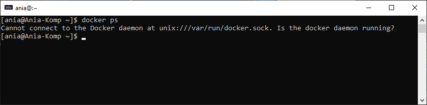 Docker desktop: instalacja starszej wersji na Windows